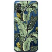 Прозрачный чехол BoxFace Xiaomi Redmi 12C Banana Leaves