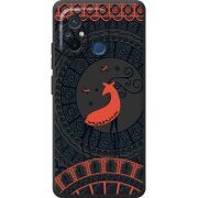 Черный чехол BoxFace Xiaomi Redmi 12C Ornament