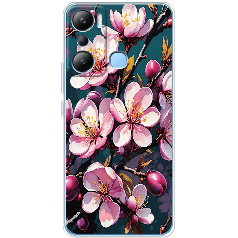 Чехол BoxFace Infinix Hot 20i Рожевий аромат