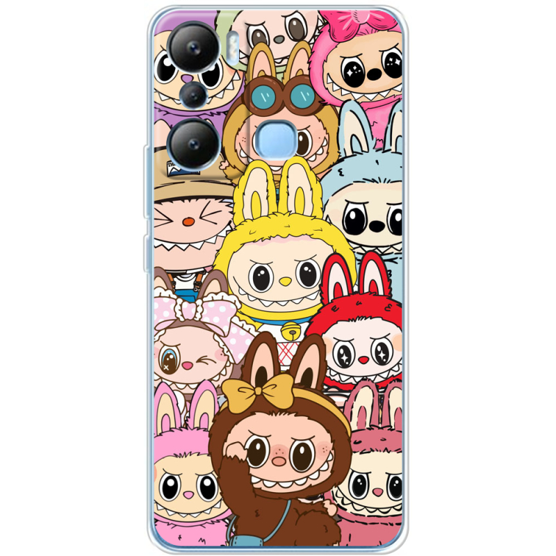 Чехол BoxFace Infinix Hot 20i Labubu