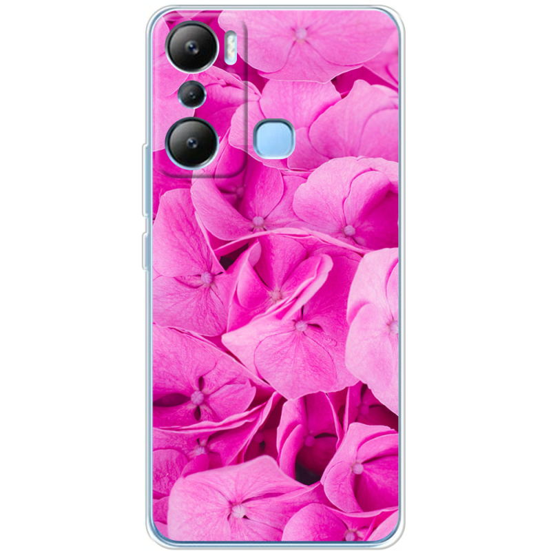 Чехол BoxFace Infinix Hot 20i Pink Flowers