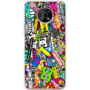 Чехол BoxFace Nokia G50 Multicolored Inscriptions