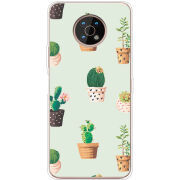 Чехол BoxFace Nokia G50 L-green Cacti