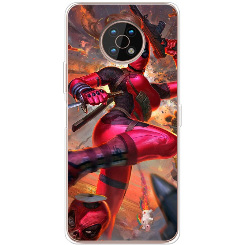 Чехол BoxFace Nokia G50 Woman Deadpool