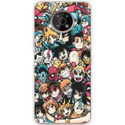 Чехол BoxFace Nokia G50 Anime Stickers