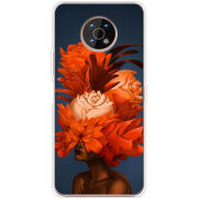 Чехол BoxFace Nokia G50 Exquisite Orange Flowers