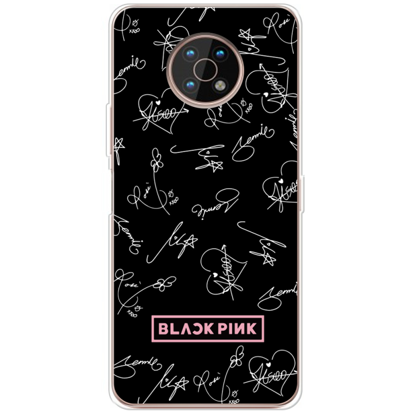 Чехол BoxFace Nokia G50 Blackpink автограф