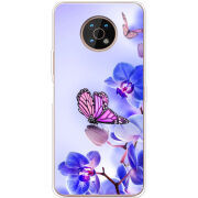 Чехол BoxFace Nokia G50 Orchids and Butterflies