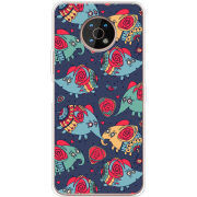 Чехол BoxFace Nokia G50 Flying Elephants