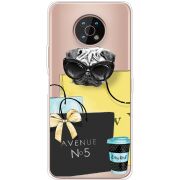 Прозрачный чехол BoxFace Nokia G50 Fashion Pug