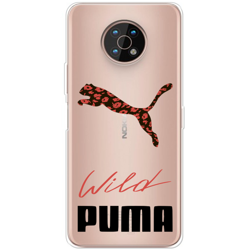 Прозрачный чехол BoxFace Nokia G50 Wild Cat