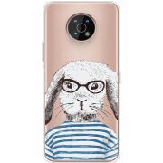 Прозрачный чехол BoxFace Nokia G50 MR. Rabbit