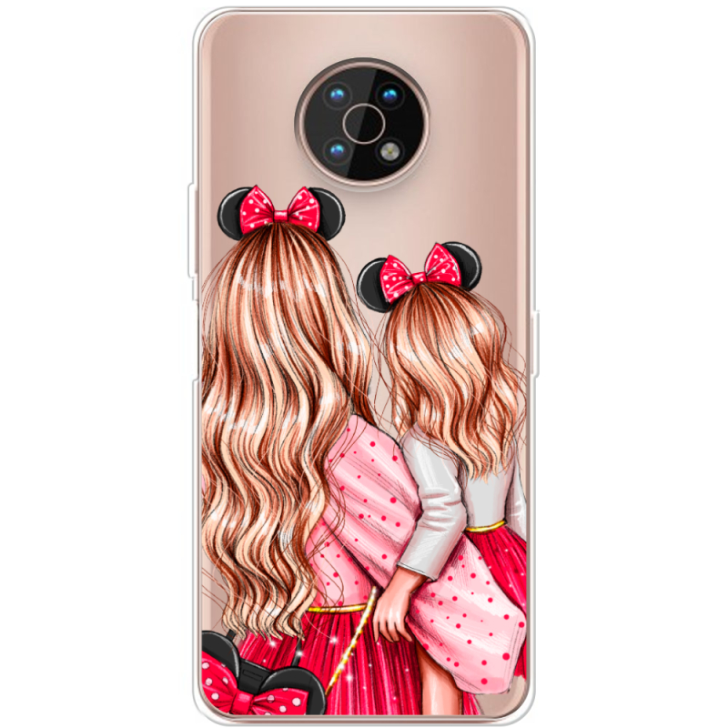 Прозрачный чехол BoxFace Nokia G50 Mouse Girls