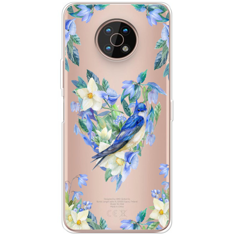 Прозрачный чехол BoxFace Nokia G50 Spring Bird