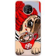 Прозрачный чехол BoxFace Nokia G50 Winter Puggy