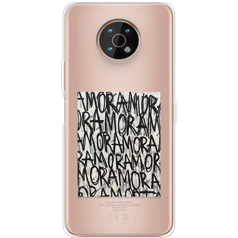 Прозрачный чехол BoxFace Nokia G50 Amor Amor