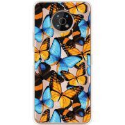 Прозрачный чехол BoxFace Nokia G50 Butterfly Morpho