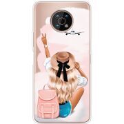 Прозрачный чехол BoxFace Nokia G50 Travel Girl