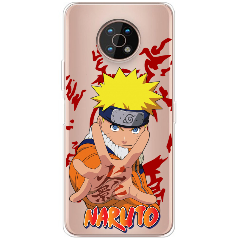 Прозрачный чехол BoxFace Nokia G50 Naruto