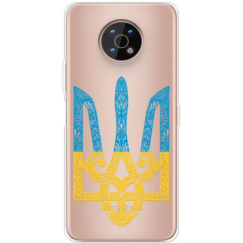 Прозрачный чехол BoxFace Nokia G50 Gold Trident