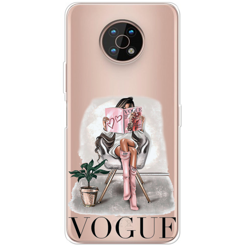 Прозрачный чехол BoxFace Nokia G50 VOGUE