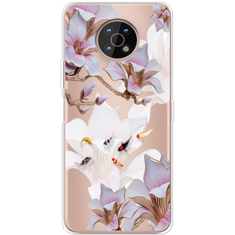 Прозрачный чехол BoxFace Nokia G50 Chinese Magnolia