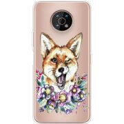 Прозрачный чехол BoxFace Nokia G50 Winking Fox