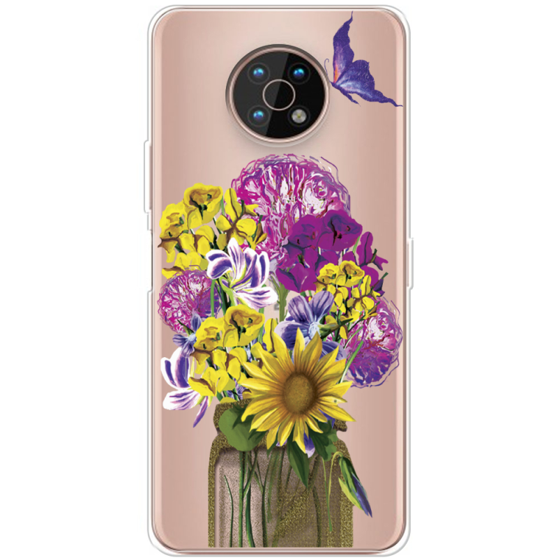 Прозрачный чехол BoxFace Nokia G50 My Bouquet