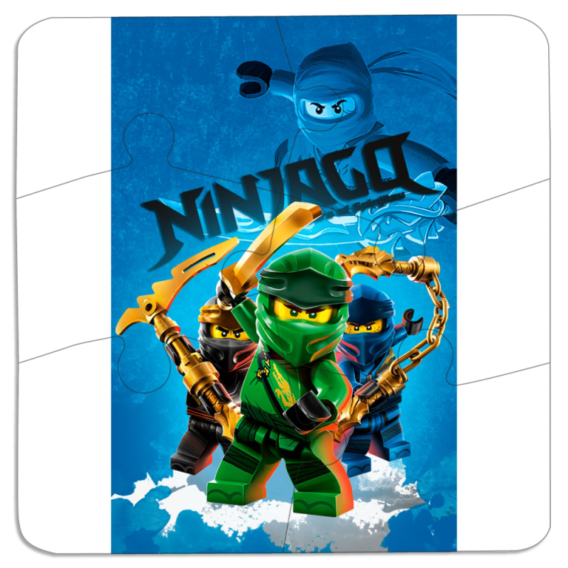 Магнитные фотопазлы 90 на 90 Lego Ninjago