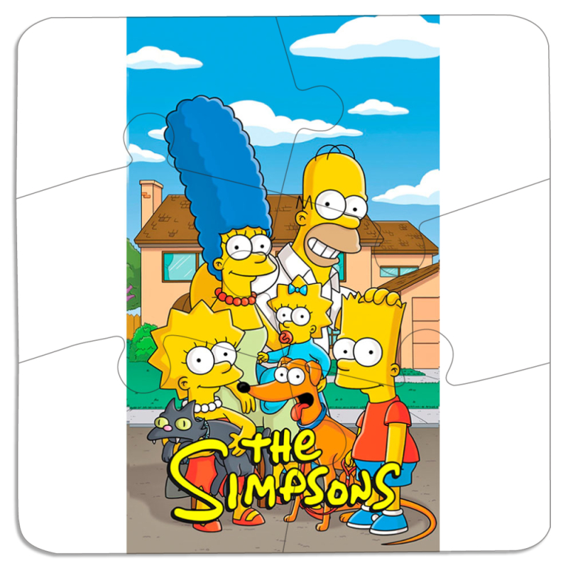 Магнитные фотопазлы 90 на 90 The Simpsons