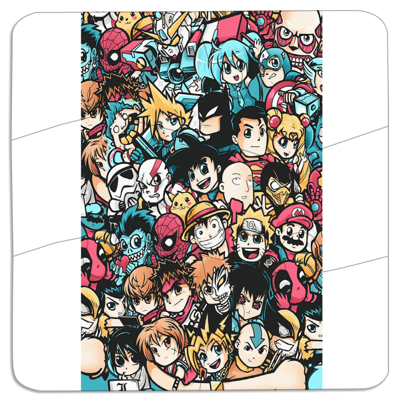 Магнитные фотопазлы 90 на 90 Anime Stickers