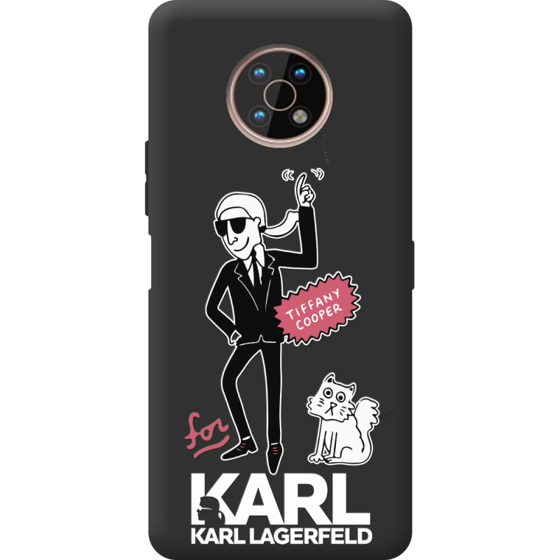 Черный чехол BoxFace Nokia G50 For Karl