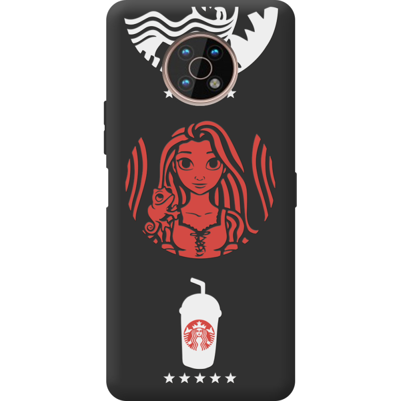 Черный чехол BoxFace Nokia G50 RedWhite Coffee