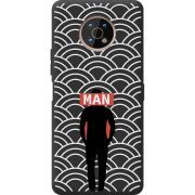 Черный чехол BoxFace Nokia G50 Man Pattern