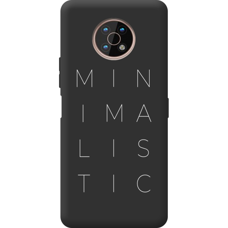 Черный чехол BoxFace Nokia G50 Minimalistic