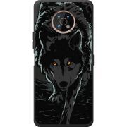 Черный чехол BoxFace Nokia G50 Wolf