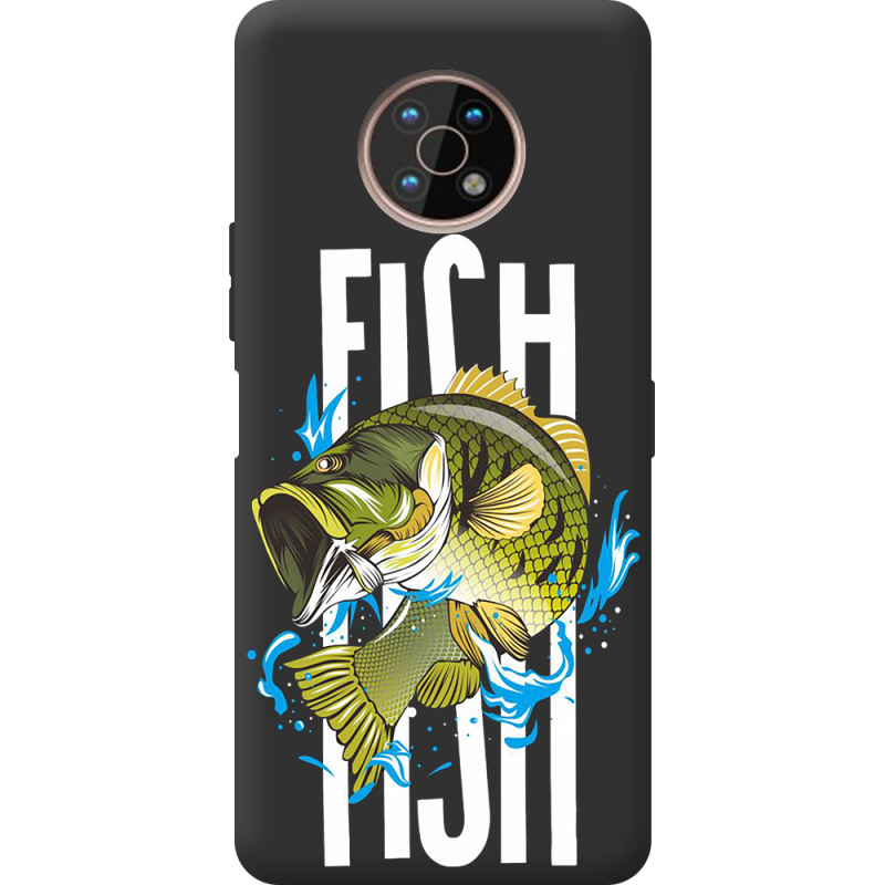 Черный чехол BoxFace Nokia G50 Fish