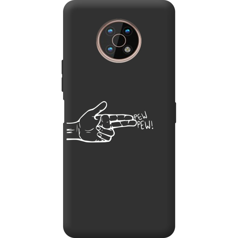 Черный чехол BoxFace Nokia G50 Pew Pew