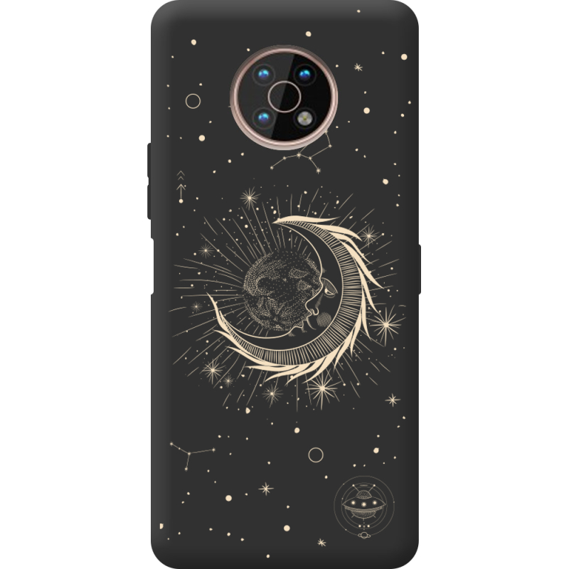 Черный чехол BoxFace Nokia G50 Moon