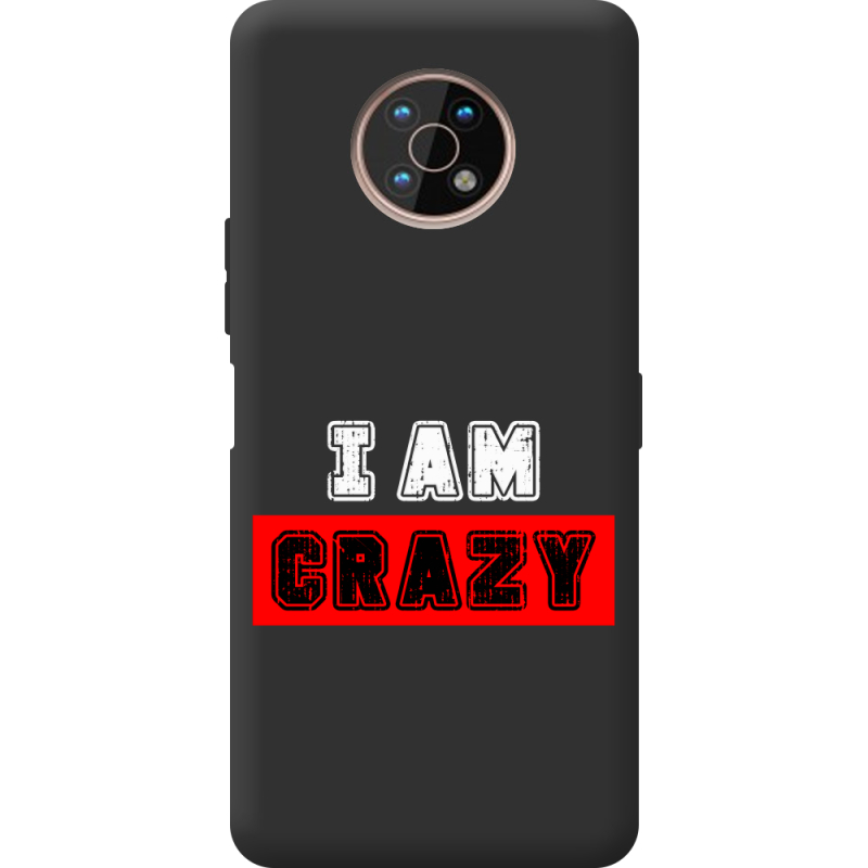 Черный чехол BoxFace Nokia G50 I'm Crazy