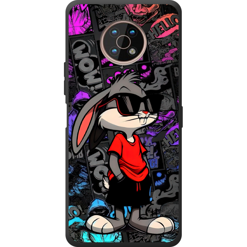 Черный чехол BoxFace Nokia G50 Малий вухань