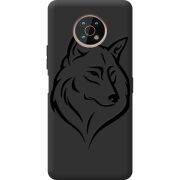 Черный чехол BoxFace Nokia G50 Wolf