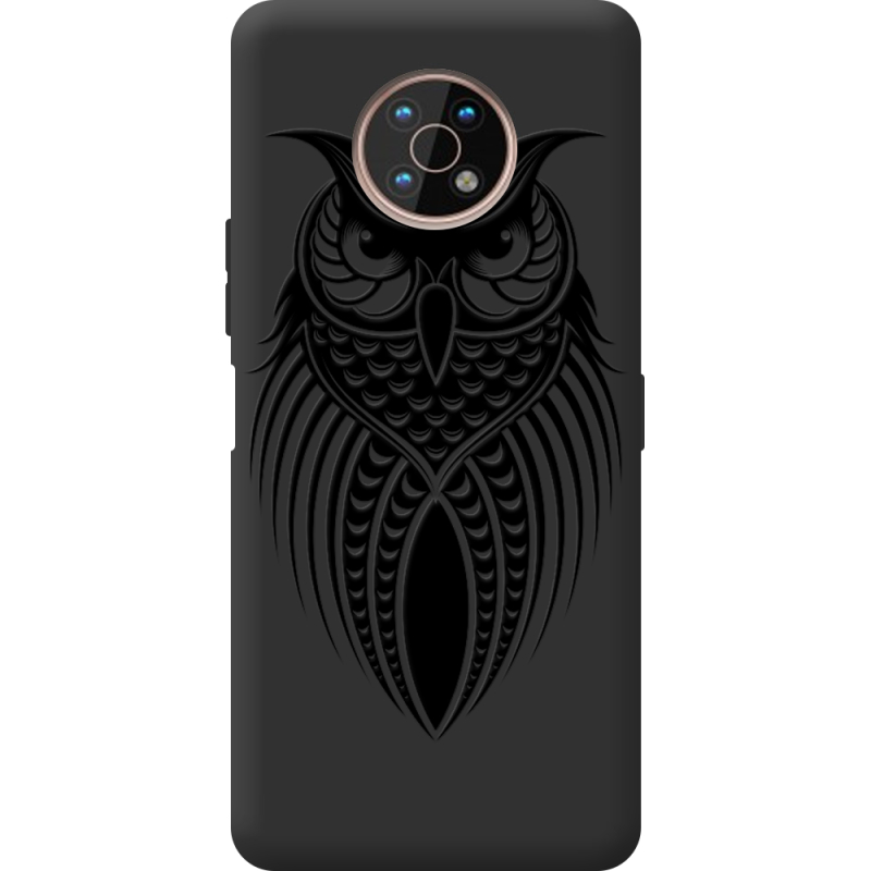 Черный чехол BoxFace Nokia G50 Owl