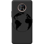 Черный чехол BoxFace Nokia G50 Earth