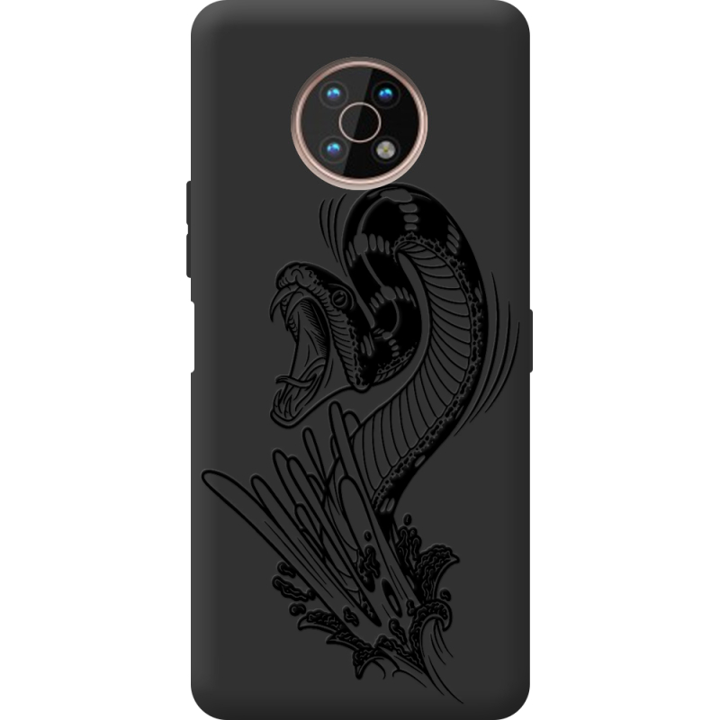 Черный чехол BoxFace Nokia G50 Snake