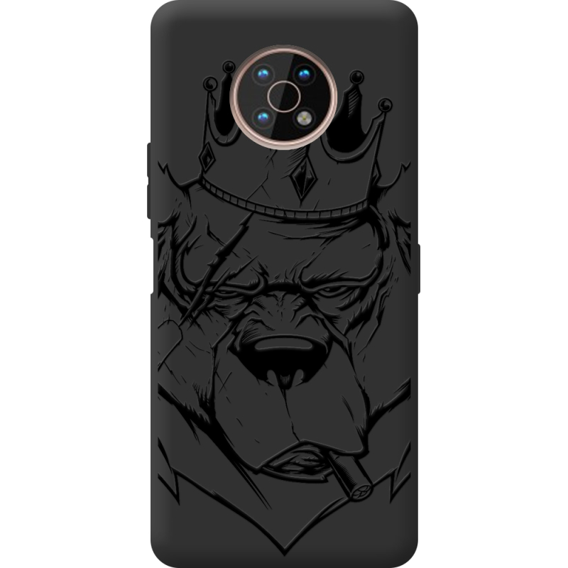 Черный чехол BoxFace Nokia G50 Bear King