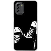 Чехол BoxFace Nokia G60 Black Sneakers