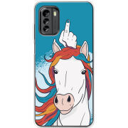 Чехол BoxFace Nokia G60 Fuck Unicorn