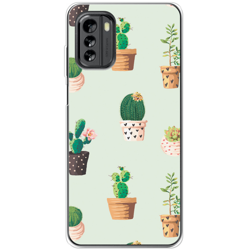 Чехол BoxFace Nokia G60 L-green Cacti