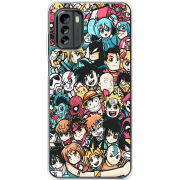 Чехол BoxFace Nokia G60 Anime Stickers